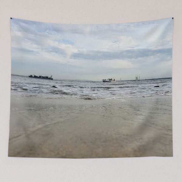 Item preview, Ocean beachfront Portugal  designed and sold by BubbleCrumbs.