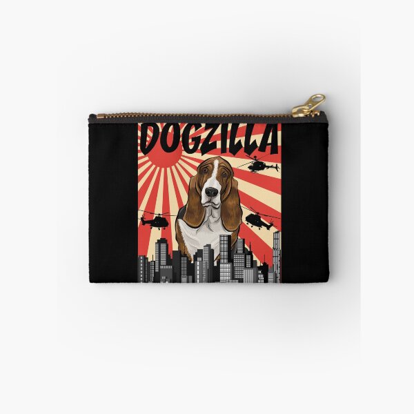 Item preview, Funny Retro Japanese Dogzilla Basset Hound designed and sold by Fair-Tees.