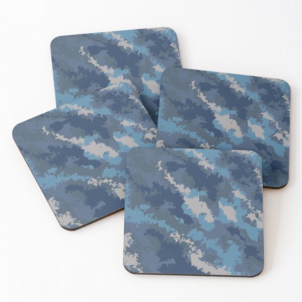 Item preview, Metallic Blue Camouflage designed and sold by More than Myriad.