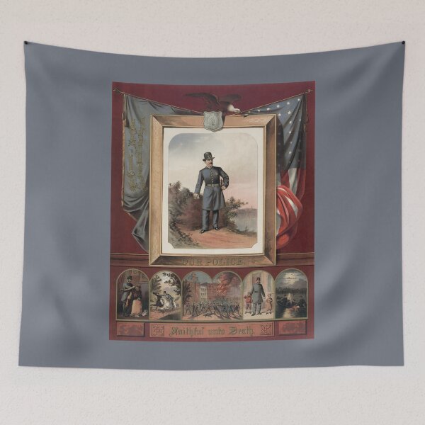Item preview, Our Police - Faithful Unto Death - 1879 designed and sold by warishellstore.