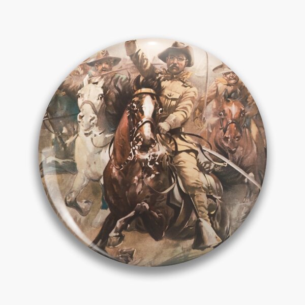 Item preview, Teddy Roosevelt and The Rough Riders Charging Into Battle designed and sold by warishellstore.