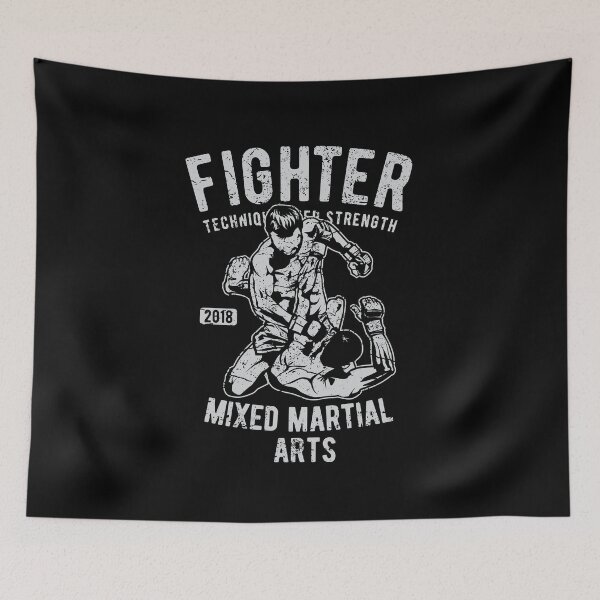Item preview, Fighter. Technique. Strength. Mixed Martial Arts. designed and sold by wkyip79.