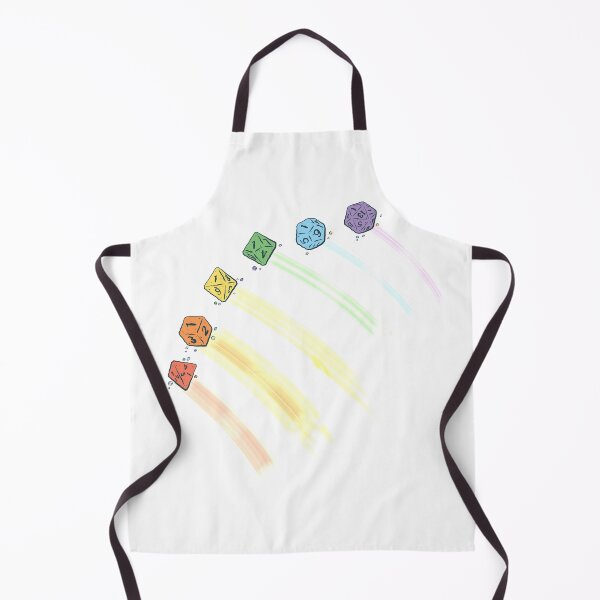 Item preview, Dice Rainbow WHITE designed and sold by BoxMountain.