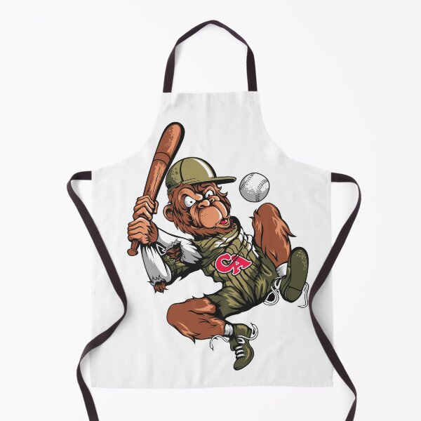Item preview, Baseball Monkey - Teak designed and sold by BALONROSU.