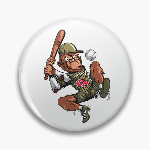 Artikelvorschau, Baseball-Affe - Teakholz entworfen und verkauft von BALONROSU.
