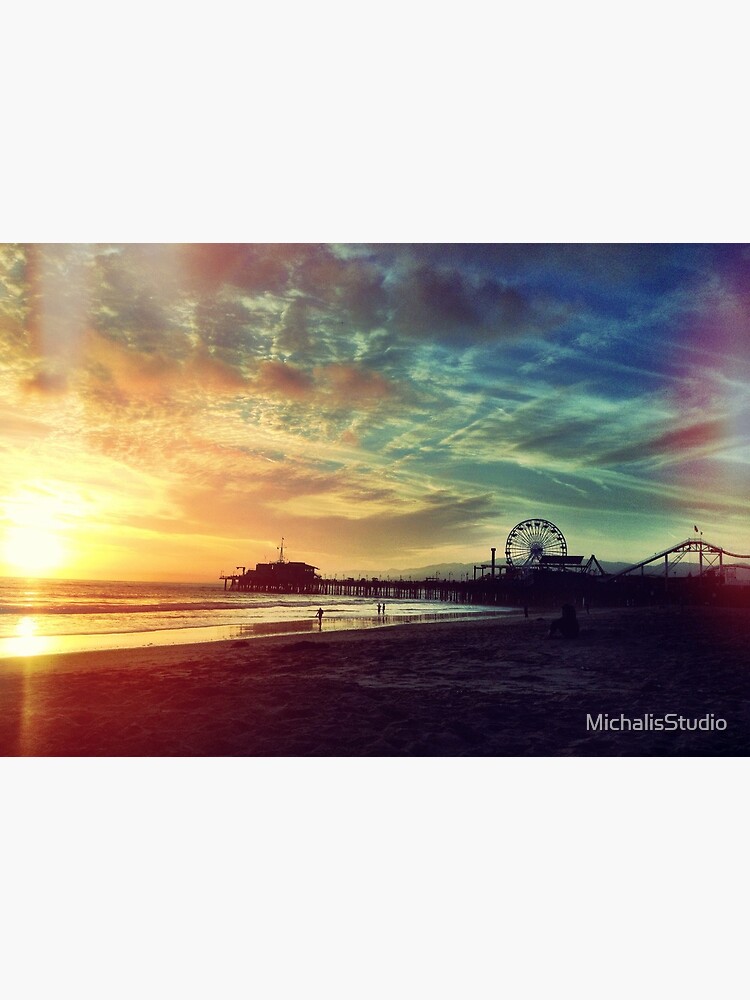 Santa Monica Sunset by MichalisStudio
