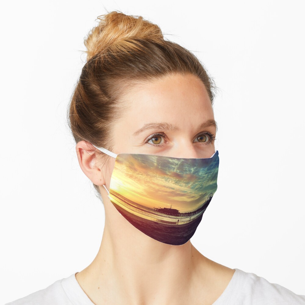 Santa Monica Sunset Mask