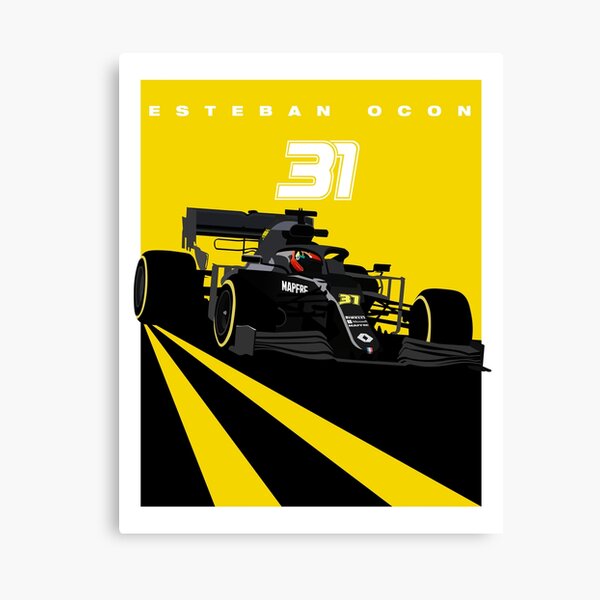 Formula 1 World Champions F1 Paintings Printed on Canvas • CanvasPaintArt