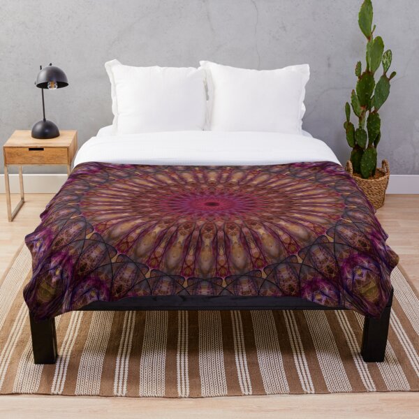Item preview, Dark red and brown mandala designed and sold by JBlaminsky.