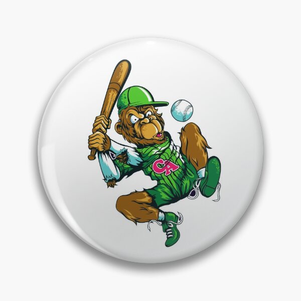 Artikelvorschau, Baseball-Affe - Kalk entworfen und verkauft von BALONROSU.