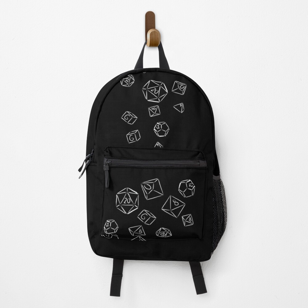 "Cascading Dice" Backpack for Sale by nicegnome Redbubble