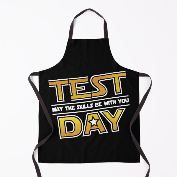 Item preview, Test Day - May The Skills Be With You - School Teacher designed and sold by Dressed For Duty.