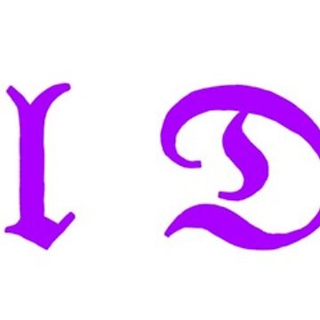 Artwork thumbnail, Bright Purple Roll Dins Fancy Font by Delaneymaybe