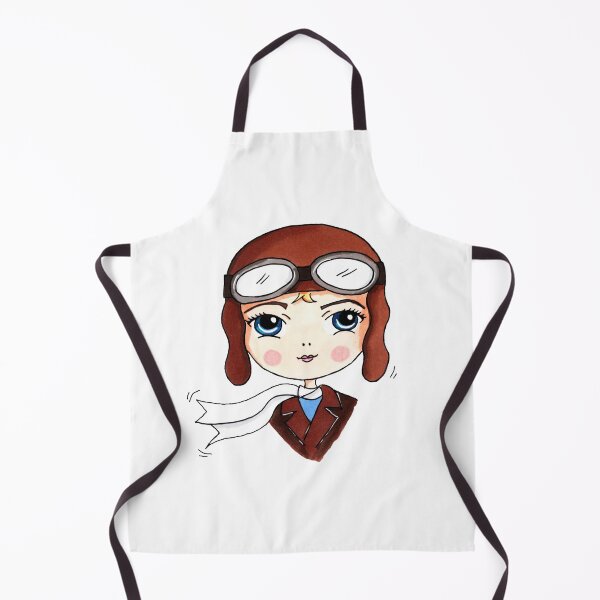 Item preview, Amelia Earhart Cartoon Drawing designed and sold by Feeling Artsy.
