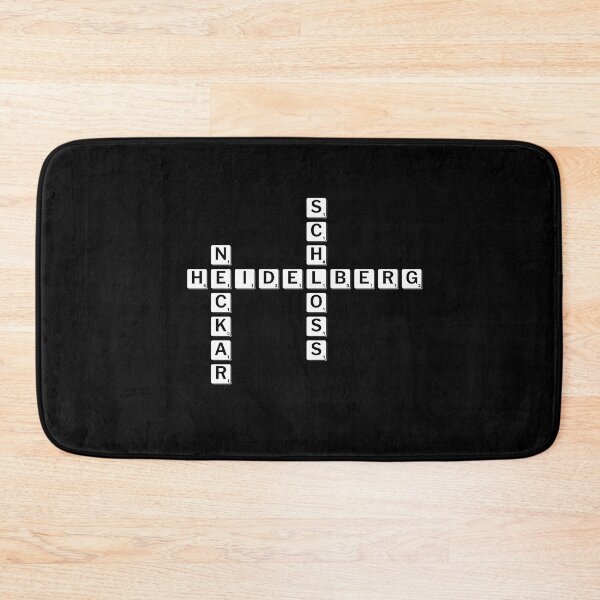 Item preview, Heidelberg Neckar Schloss Scrabble Black Edition designed and sold by GeogDesigns.