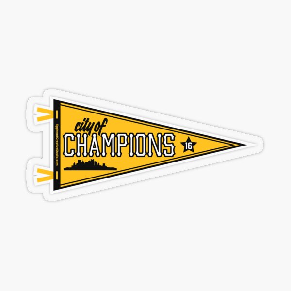City of Champions Transparent Sticker