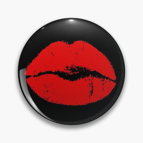 Item preview, Kiss pattern in love sexy mouth red lips one should kiss designed and sold by MadandMean.
