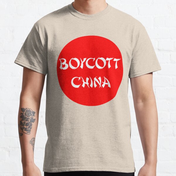 boycott china shirt