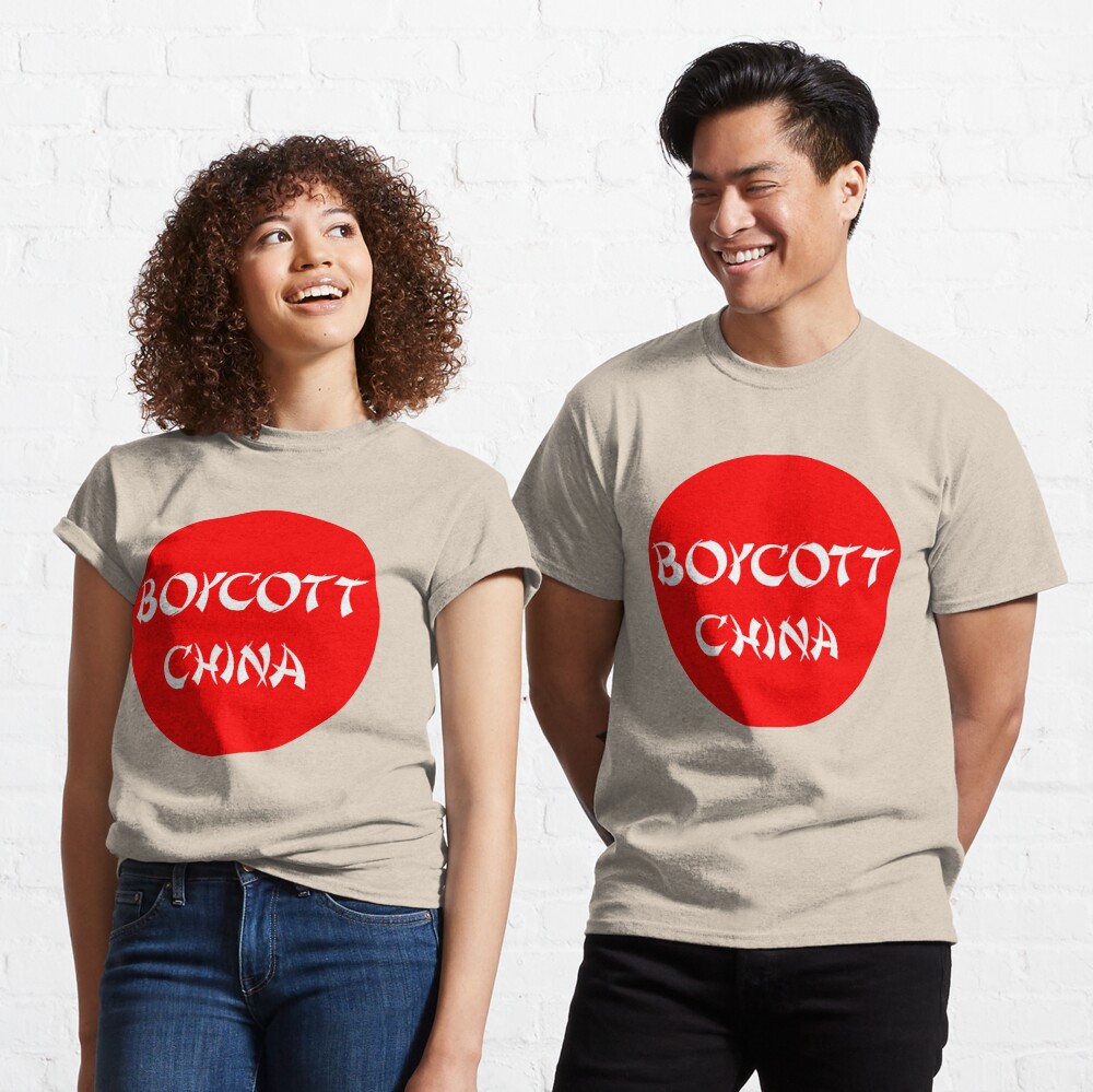 boycott china shirt