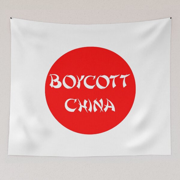 Item preview, Boycott China designed and sold by ozumdesigns.