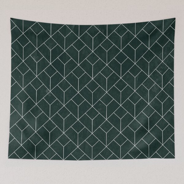 Item preview, Green Art deco pattern designed and sold by AlexGolyakov.