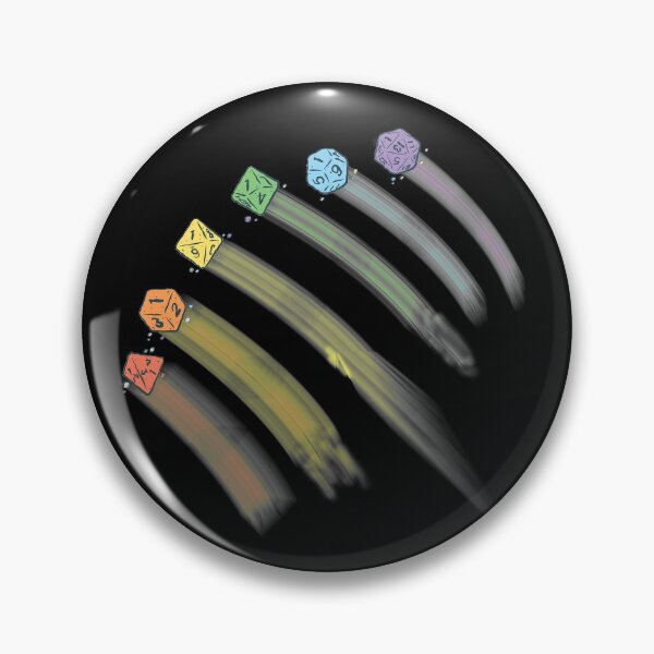 Item preview, Dice Rainbow BLACK designed and sold by BoxMountain.