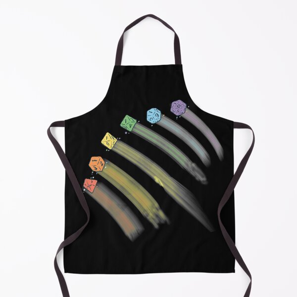 Item preview, Dice Rainbow BLACK designed and sold by The Pip Dragon.