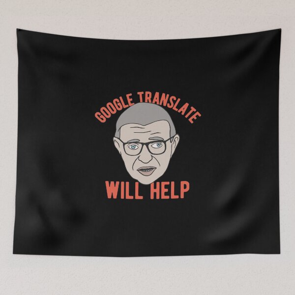 Item preview, Sartre - Google Translate Will Help designed and sold by CanadianUnicorn.