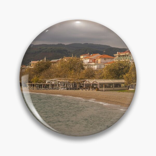 Item preview, Nafpaktos Beach designed and sold by KensLensDesigns.