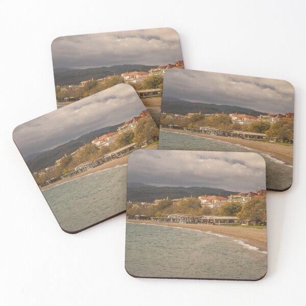 Item preview, Nafpaktos Beach designed and sold by KensLensDesigns.