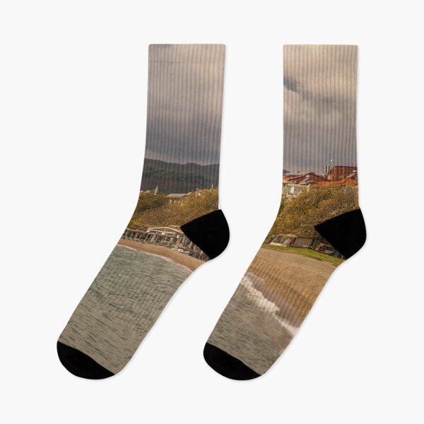 Item preview, Nafpaktos Beach designed and sold by KensLensDesigns.