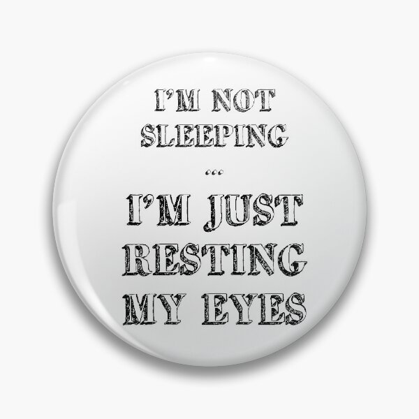 Item preview, humor fatigue sentence message humorous sleep designed and sold by Catcrea.