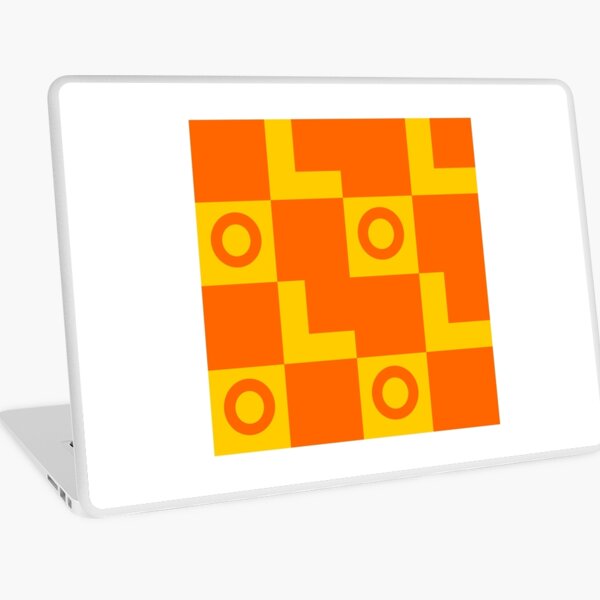 Funky 70's Retro Pattern Design Laptop Skin