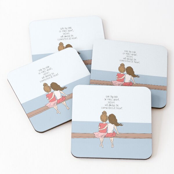 Item preview, Sisters connected by heart designed and sold by mariatorg.