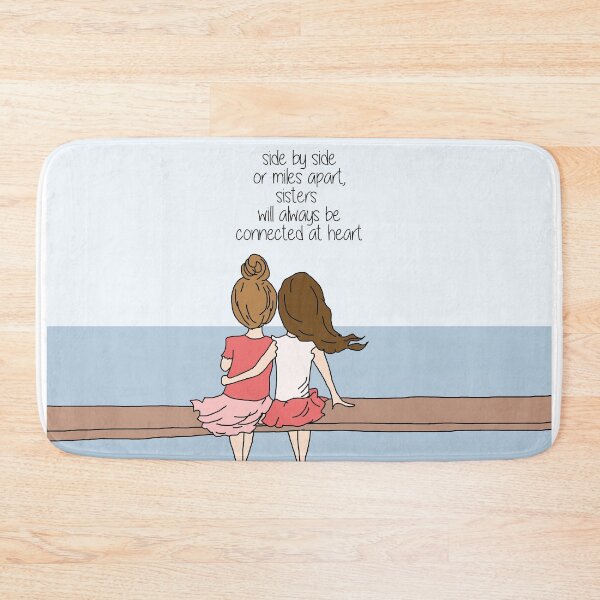 Item preview, Sisters connected by heart designed and sold by mariatorg.