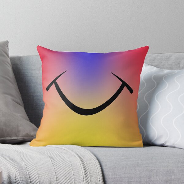 Happy smile 1 Throw Pillow