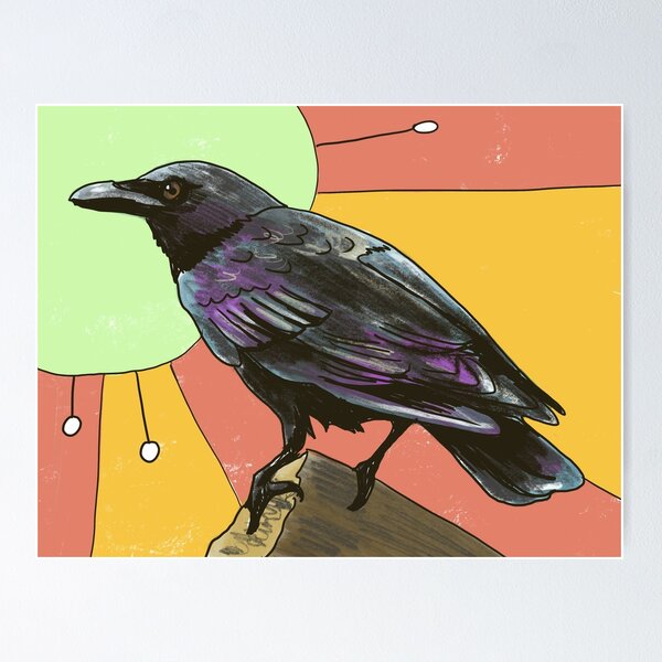 Item preview, Crow designed and sold by Allison Campbell.