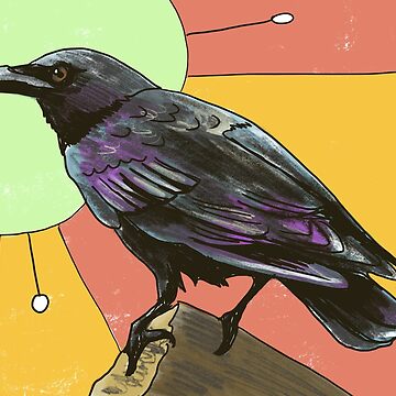 Artwork thumbnail, Crow by Allison Campbell