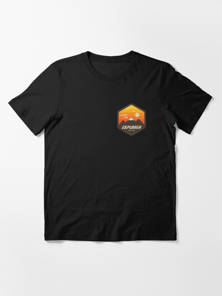 Alternate view of Explorer in the mountains | Explorer 01 Essential T-Shirt