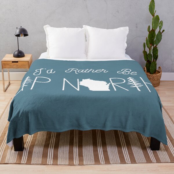 Item preview, I'd Rather Be Up North in Wisconsin designed and sold by GreatLakesLocal.