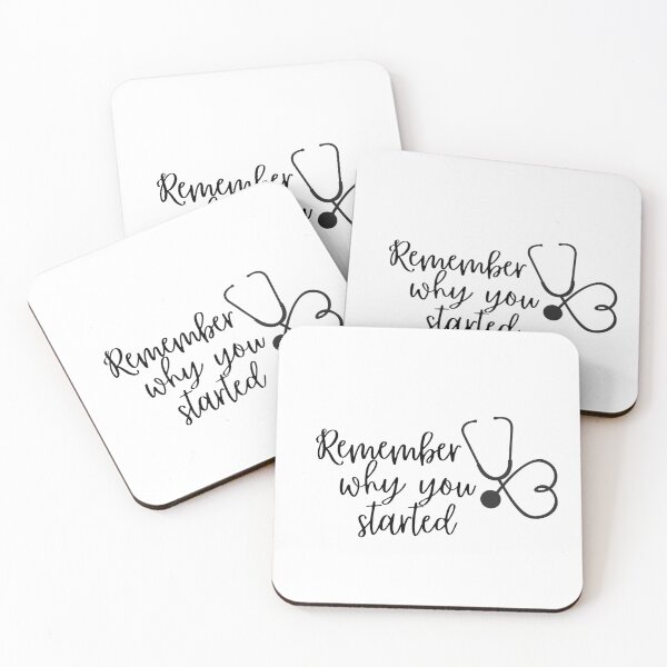 Item preview, Remember why you started - Stethoscope designed and sold by KarolinaPaz.