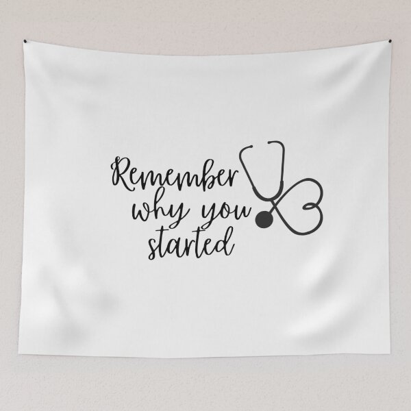 Item preview, Remember why you started - Stethoscope designed and sold by KarolinaPaz.