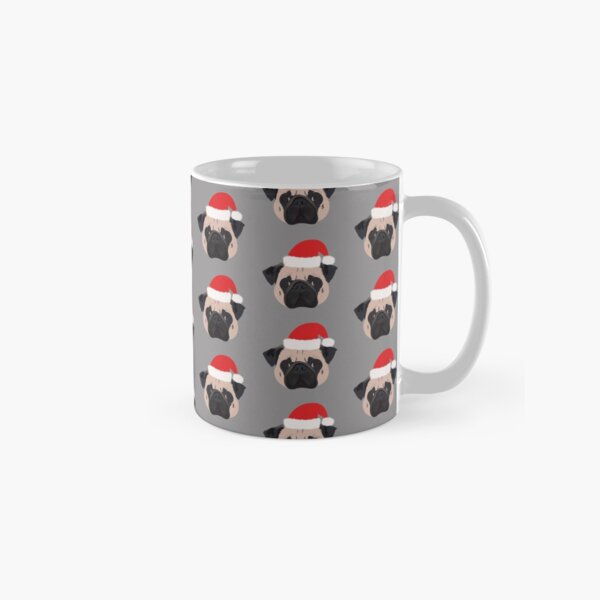 Christmas Pug Classic Mug