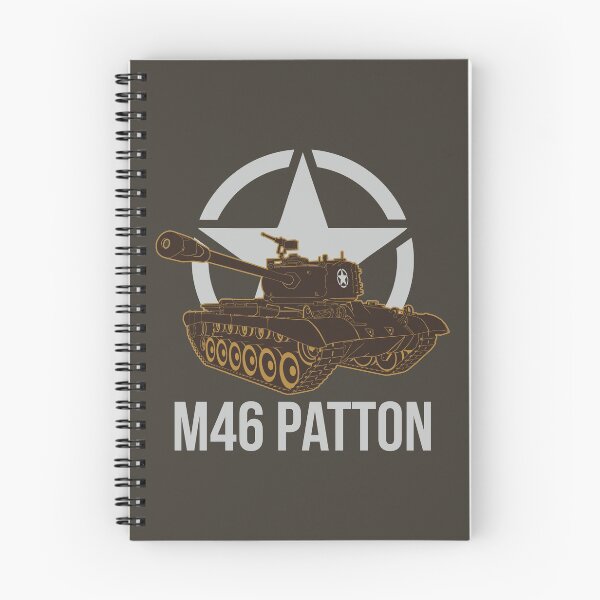 Item preview, M46 Patton US Army Tank Front View Star Background designed and sold by FAawRay.