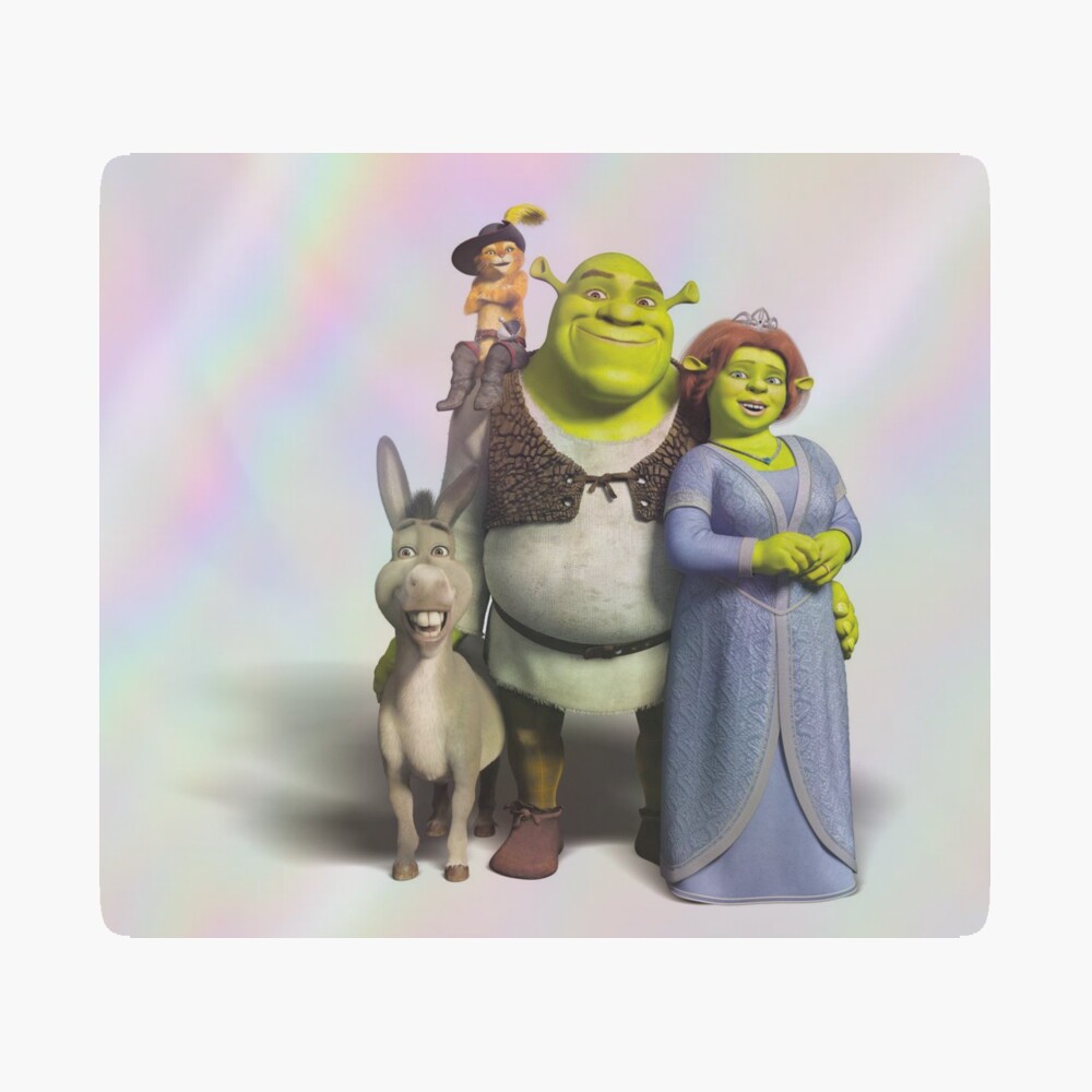 Vinyl Wandtattoo 90cm Shrek \u0026 Esel Wandtattoo - Offizieller DreamWorks  Wandaufkleber 90cm Vinyl Wandaufkleber, image size:1000x1000