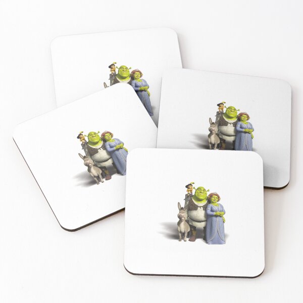 Item preview, Shrek, Fiona, Donkey, and Puss in Boots designed and sold by unicorn-1.
