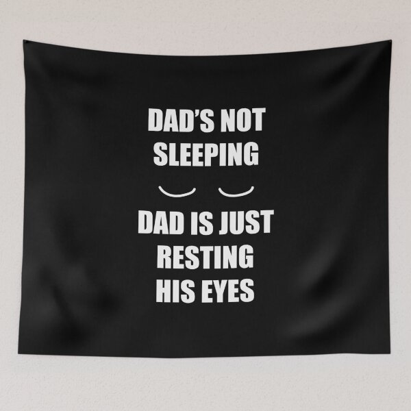 Item preview, daddy exhausted funny designed and sold by Catcrea.