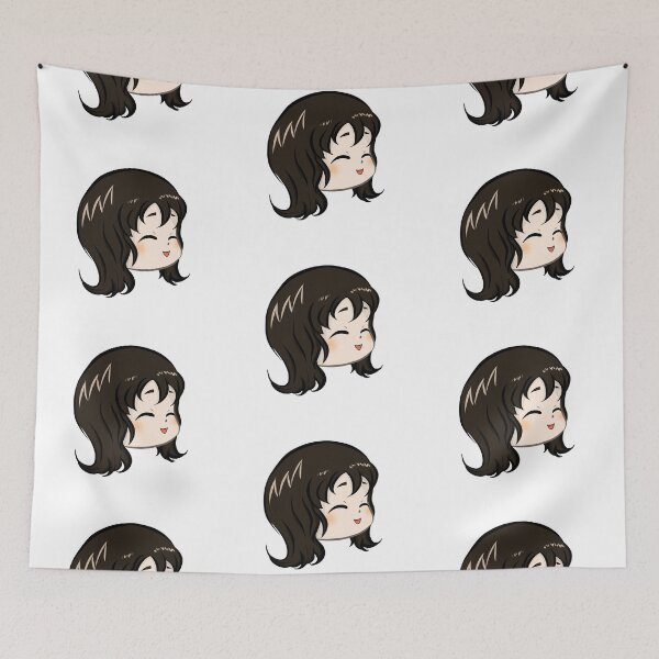 Item preview, Smiling black haired chibi designed and sold by SoybeanTomato.