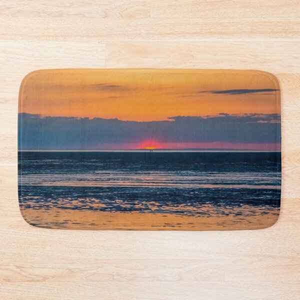 Item preview, Orange and Navy Sunset, Chapin Beach designed and sold by Brooke T Ryan Photographic Art.