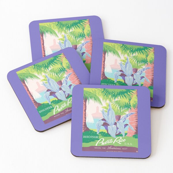 Item preview, Discover Puerto Rico - Where The Americas Meet - WPA 1936 designed and sold by warishellstore.
